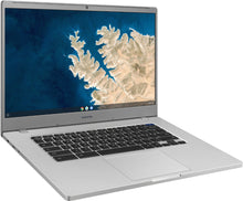 Load image into Gallery viewer, Samsung - 15.6&quot; Chromebook - Intel Celeron - 4GB Memory - 32GB eMMC Flash Memory - Platinum Titan
