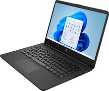 Load image into Gallery viewer, HP - 14&quot; Laptop - Intel Celeron - 4GB Memory - 64GB eMMC - Jet Black
