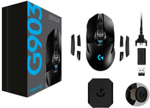 Load image into Gallery viewer, Logitech - G903 LIGHTSPEED Wireless Optical Gaming Mouse with RGB Lighting - Black - Office365 LLC
