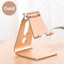 Load image into Gallery viewer, Universal Tablet Desktop Stand For iPad 7.9 9.7 10.5 11 inch Metal Rotation Tablet Holder For Samsung Xiaomi Huawei Phone Tablet
