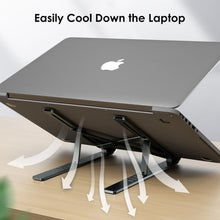 Load image into Gallery viewer, LICHEERS Laptop Stand for MacBook Pro Air Notebook Foldable Aluminium Alloy Laptop Holder Bracket Laptop Holder for Notebook
