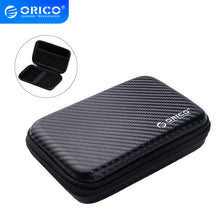 Load image into Gallery viewer, ORICO 2.5 Hard Disk Case Portable HDD Protection Bag for External 2.5 inch Hard Drive/Earphone/U Disk Hard Disk Drive Case Black
