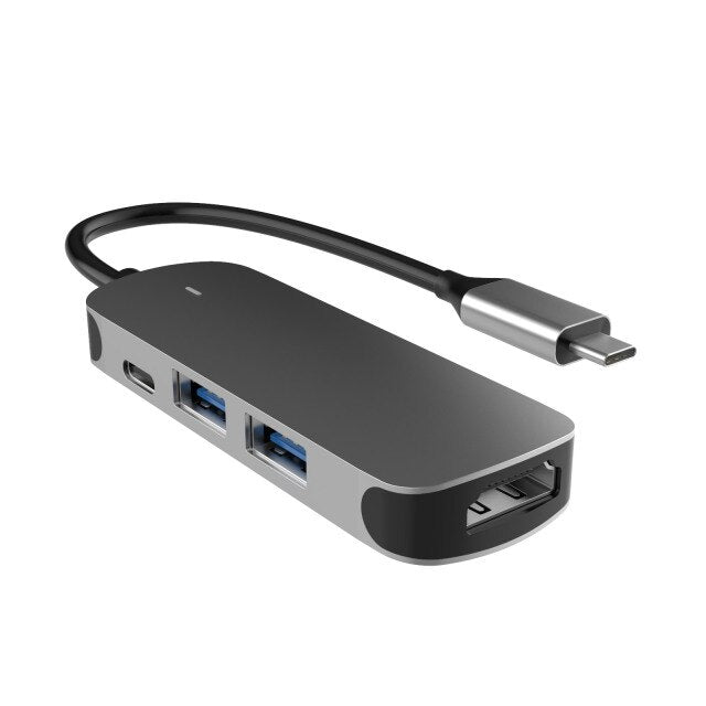 Docking Station USB C for HDMI USB 3.0 Hub SD PD TF Docking for MacBook Pro Air Huawei Mate 40 USB-C 3.1 Splitter Port Type C